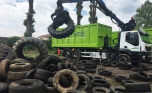 ウクライナのスタートアップ、廃タイヤ処理問題を解決