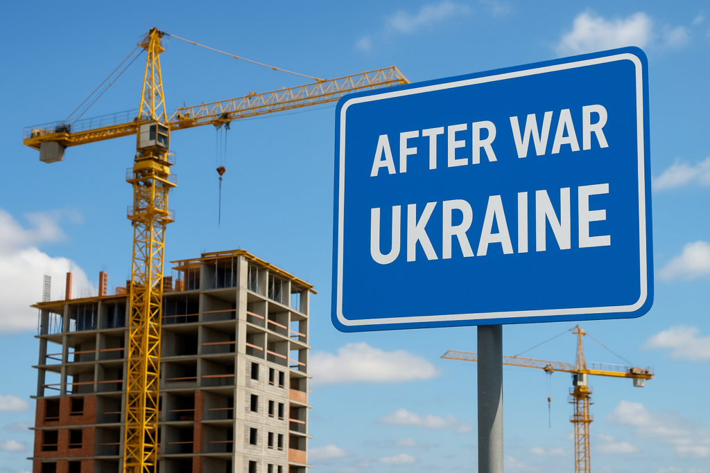 「アフターウォー」ウクライナ復興100兆円規模